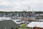View of Camden Harbor from House